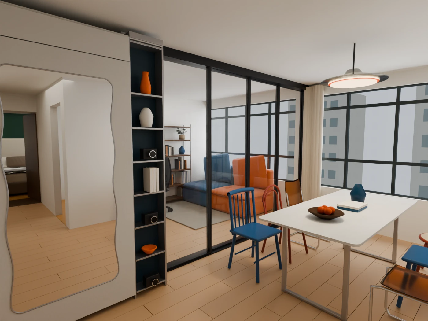 Moving closer to the study / ACTUAL BLENDER RENDER
