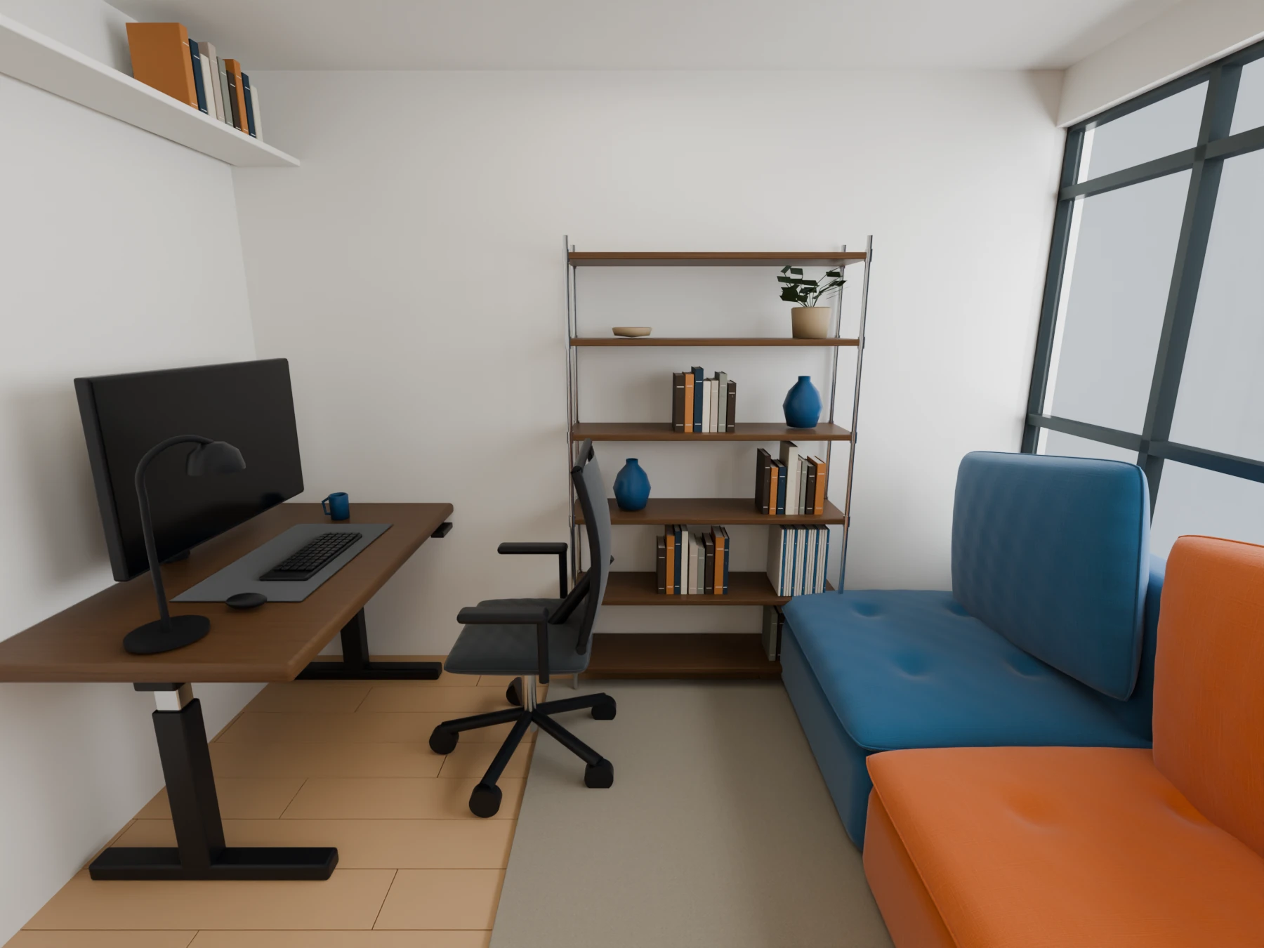 Study / lounge / ACTUAL BLENDER RENDER