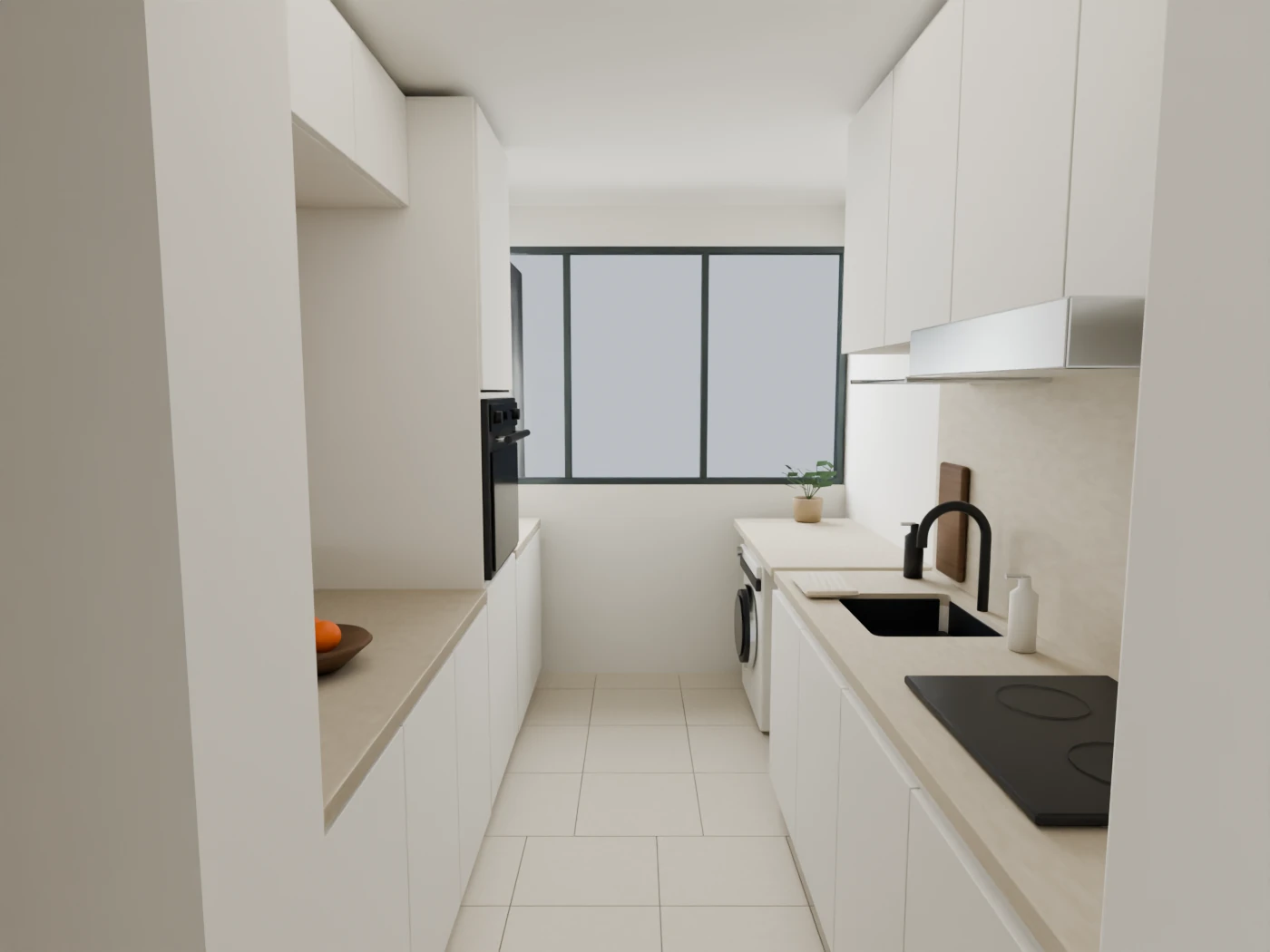 Kitchen / yard / ACTUAL BLENDER RENDER