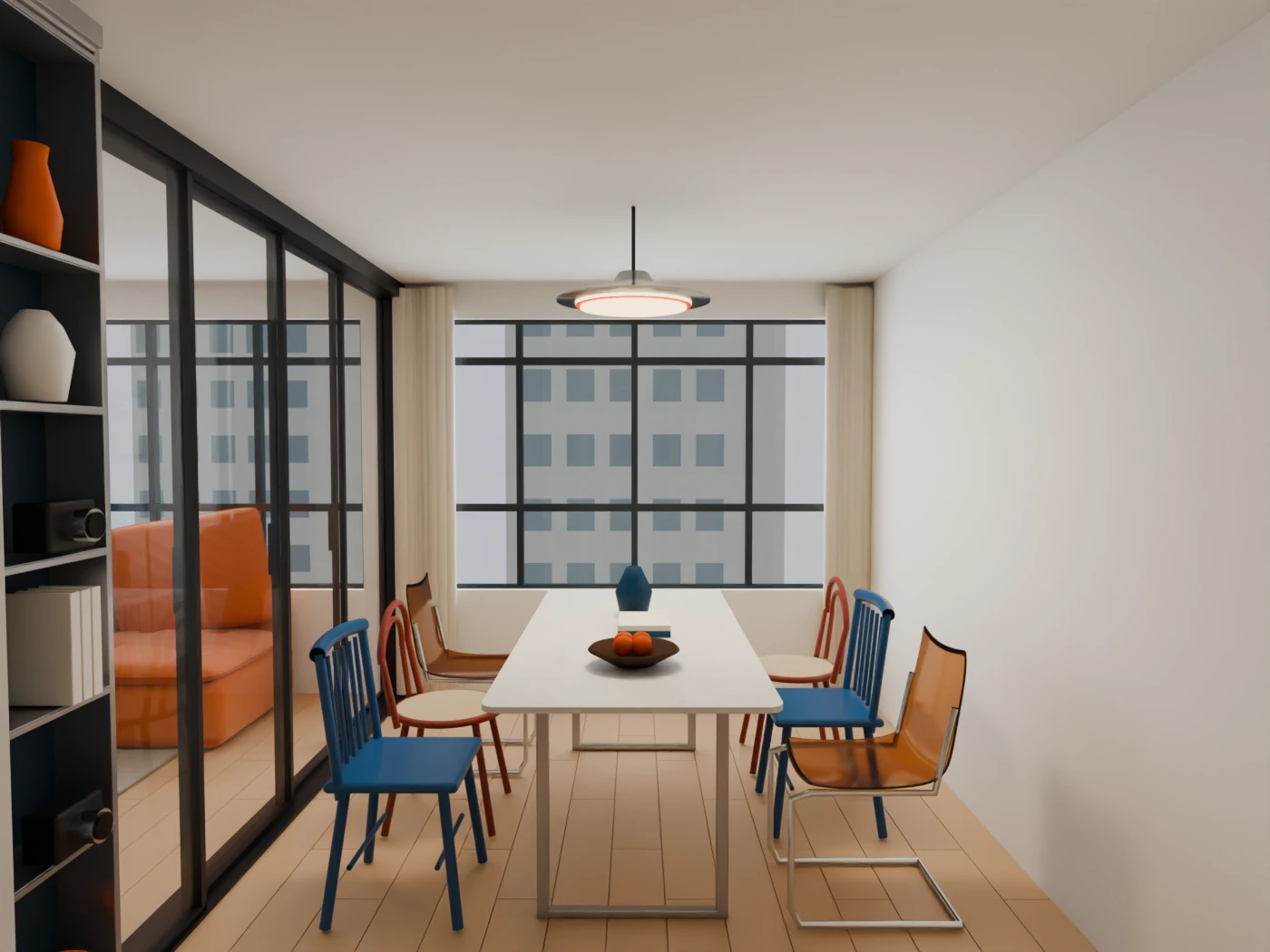Living / dining / ACTUAL BLENDER RENDER